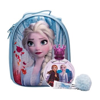 Fragrances For Children Frozen Ii Set Eau De Toilette 100ml & Lip Gloss 6ml & Elsa Backpack 100ml