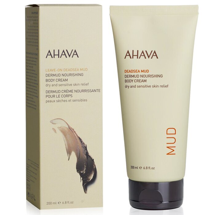 Ahava Deadsea Mud Dermud Nourishing Body Cream Dry And Sensitive Skin Relief 200ml