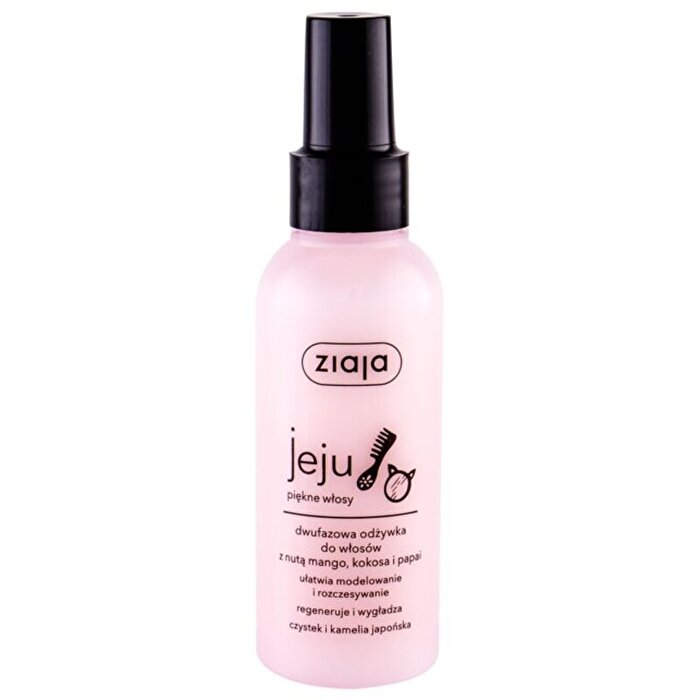 Ziaja Jeju Duo-phase Conditioning Spray (mango Coconut Papaya) - Spray Conditioner 125ml
