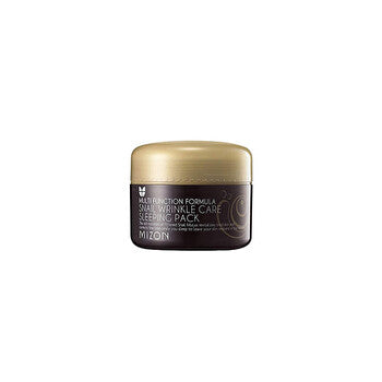 Mizon Snail Wrinkle Care Sleeping Pack - Regenerating Night Face Mask With Snail Secretion Filtrate 50% For Skin Rejuvenation And Nutrition 80ml