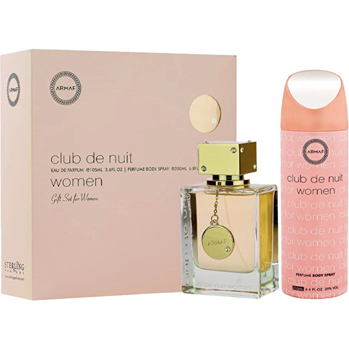 Armaf Club De Nuit Woman Gift Set Eau De Parfum 105ml And Deo Spray 200ml 105ml