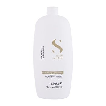 Alfaparf Milano Semi Di Lino Diamond Llluminating Conditioner - Brightening Conditioner For Normal Hair 1000ml