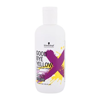 Schwarzkopf Professional Good Bye Yellow Neutralizing Shampoo - Shampoo Neutralizing Yellow Tones For Colored And Highlighted Hair 300ml