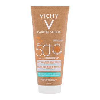 Vichy Capital Soleil Solar Eco-designed Milk Spf 50 - Sunscreen For The Body 200ml