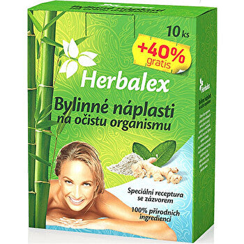 Herbamedicus Herbal Detox Patches 10+40% Free 14x9g