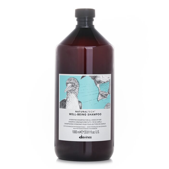 Davines Natural Tech Well-Being Shampoo 1000ml/33.8oz