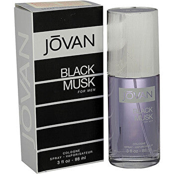 Jovan Musk Black For Men Eau De Cologne 88ml