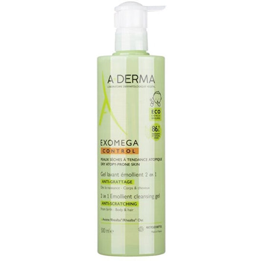 A-Derma Exomega Control Emollient Cleansing Gel 2in1 500ml