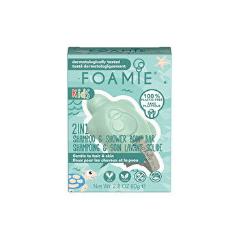 Foamie Kids Shampoo & Shower Body Bar 2 In 1 ( Mango & Coconut ) 80.0g