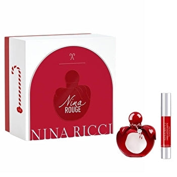 Nina Ricci Nina Rouge Gift Set Eau De Toilette 50ml And Lipstick 50ml