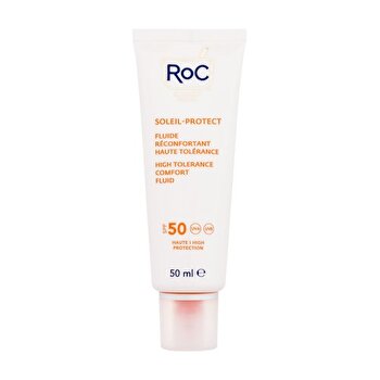 RoC Soleil-protect High Tolerance Comfort Fluid Spf50 - Opalovací Fluid Na Obličej 50ml