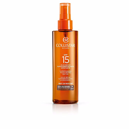 Collistar Supertanning Dry Oil Spf15 Moisturizing Dry Oil 200ml