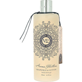 Vivian Gray Aroma Selection Grapefruit & Vetiver Bath & Shower Gel 500ml