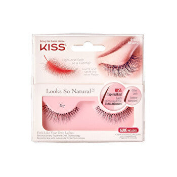 Kiss My Face Looks So Natural Lashes (1 Pair) - False Eyelashes For A Natural Look