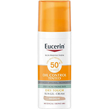 Eucerin Sun Oil Control Tinted Sun Gel-cream Spf 50+ 50ml