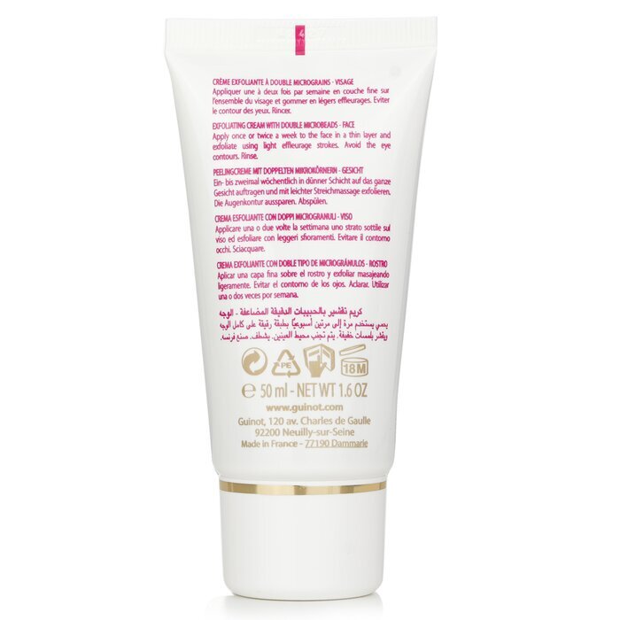Guinot Gommage Eclat Parfait Scrub - Exfoliating Cream With Double Microbeads (For Face) 50ml/1.6oz