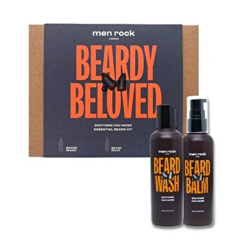 Men-Rock Oak Moss Beard Duo Kit - Dárková Sada Peče O Vousy