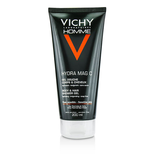 Vichy Homme Hydra Mag C Shower Gel Body And Hair 200ml