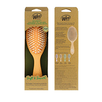 Wet Brush Go Green Treatment & Shine Brush Coconut