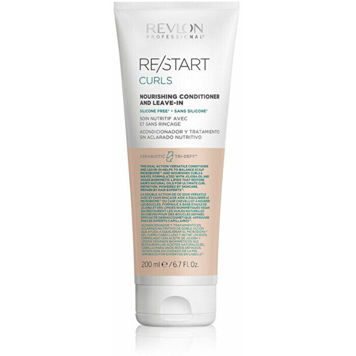 Revlon Professional Restart Curls Nourishing Conditioner (curly And Wavy Hair) 200ml