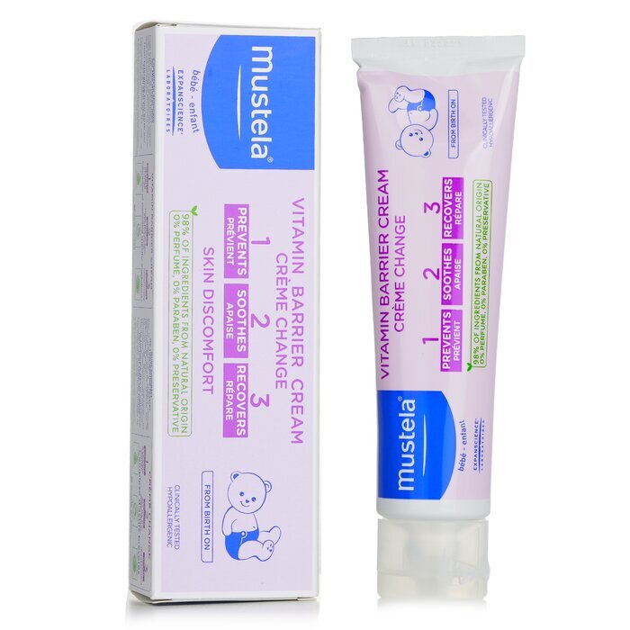 Crema protectora de vitaminas Mustela 100 ml/3,88 oz