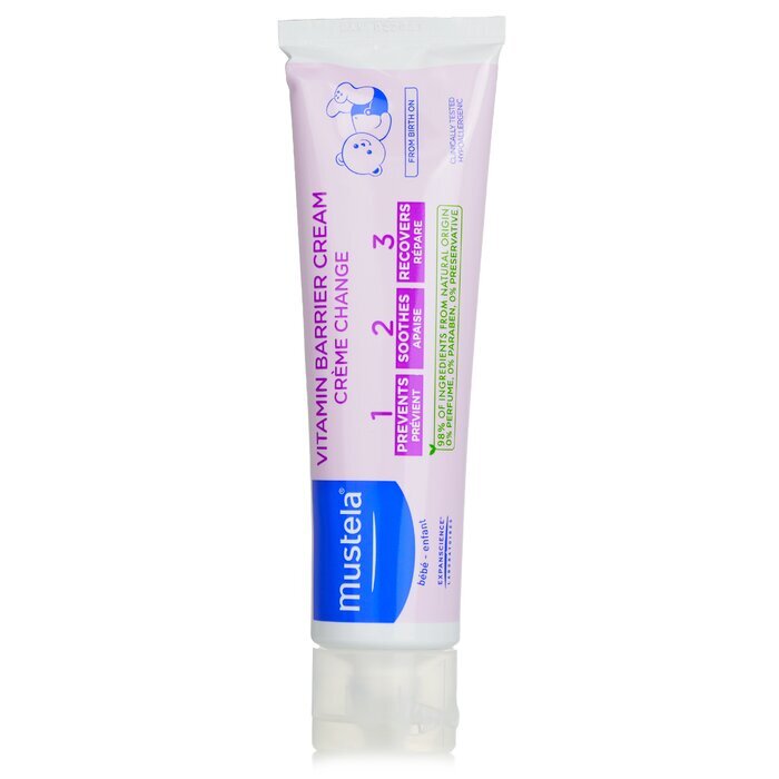 Crema protectora de vitaminas Mustela 100 ml/3,88 oz