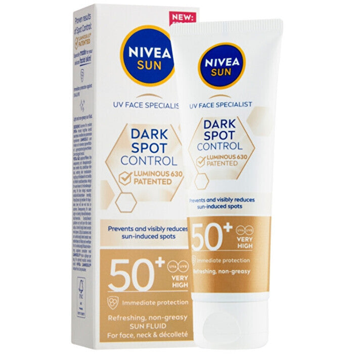 Nivea Sun Dark Spot Control Luminous 630 Sun Fluid Of 50+ 40ml