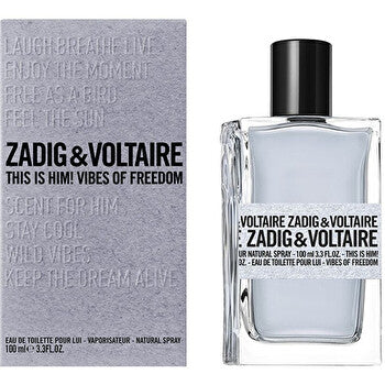 Zadig & Voltaire This Is Him! Vibes Of Freedom Eau De Toilette 100ml