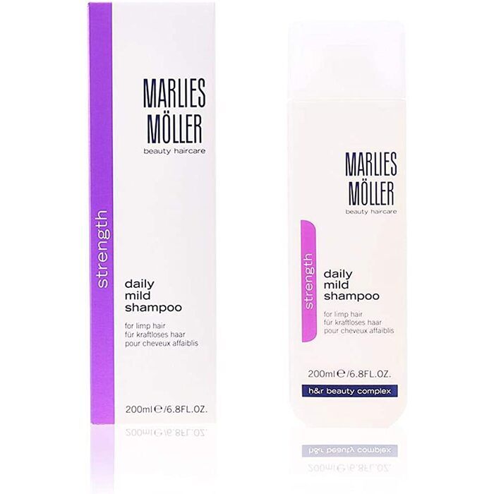 Marlies Möller Strength Daily Mild Shampoo - Šampon 200ml
