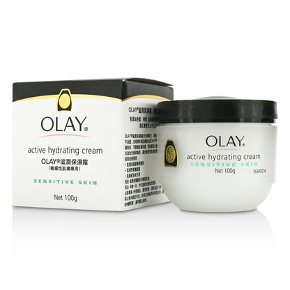 Olay Active Hydrating Cream - For Sensitive Skin 100g/3.5oz