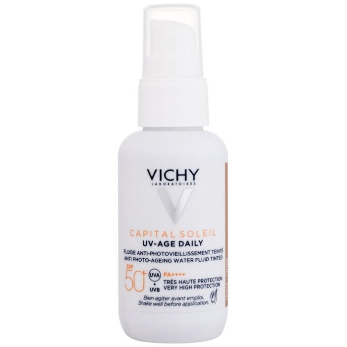Vichy Capital Soleil Uv-age Daily Anti Photo-ageing Water Fluid Spf50+ Tinted 40ml
