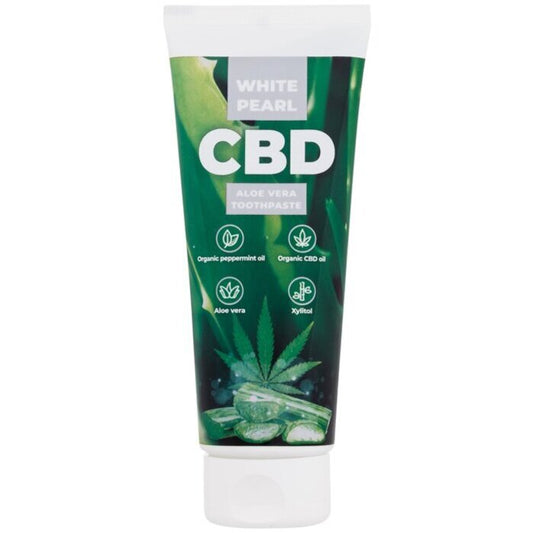 VitalCare Cbd Aloe Vera Toothpaste - Hemp Oil And Aloe Vera 75ml