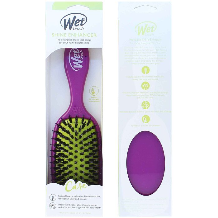 Wet Brush Shine Enhancer Hair Brush Purple