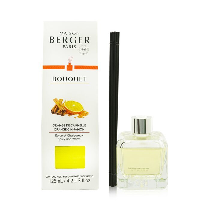 Lampe Berger (Maison Berger Paris) Cube Scented Bouquet - Orange Cinnamon 125ml/4.2oz