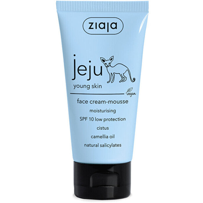 Ziaja Jeju Face Cream-mousse Spf10 50ml
