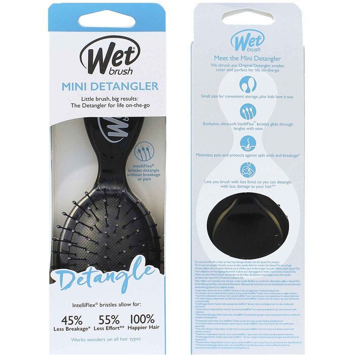 Wet Brush Mini Detangler Black