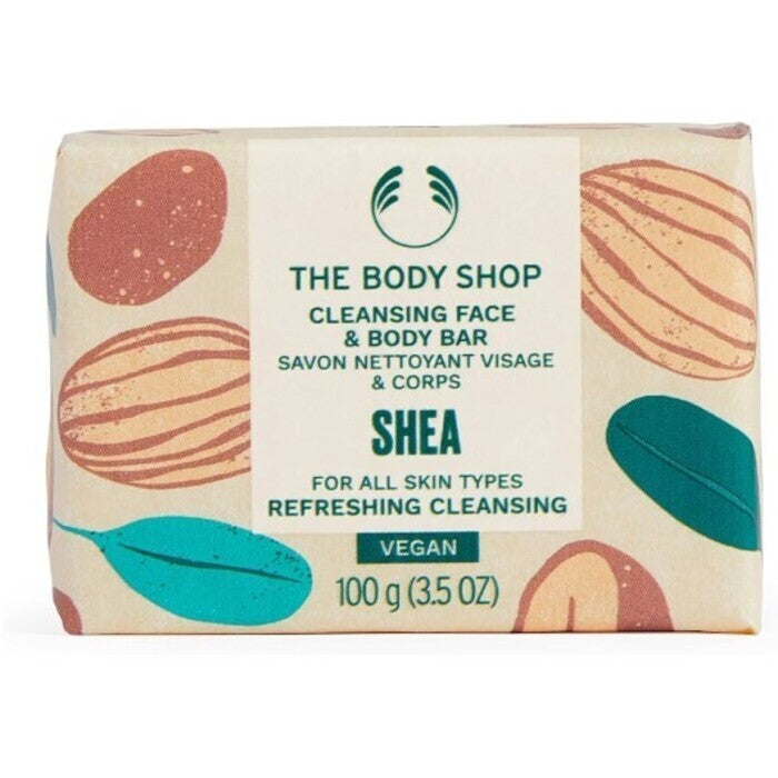 The Body Shop Shea Cleansing Face & Body Bar 100.0g