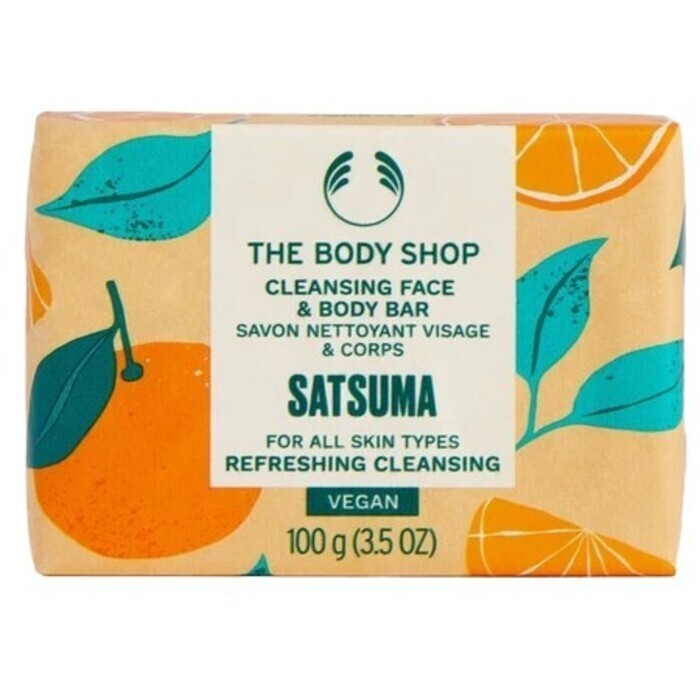 The Body Shop Satsuma Cleansing Face & Body Bar 100.0g
