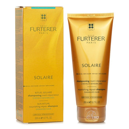Rene Furterer Solaire Shampoo Nourishing Repair After Sun/damaged Hair 200ml