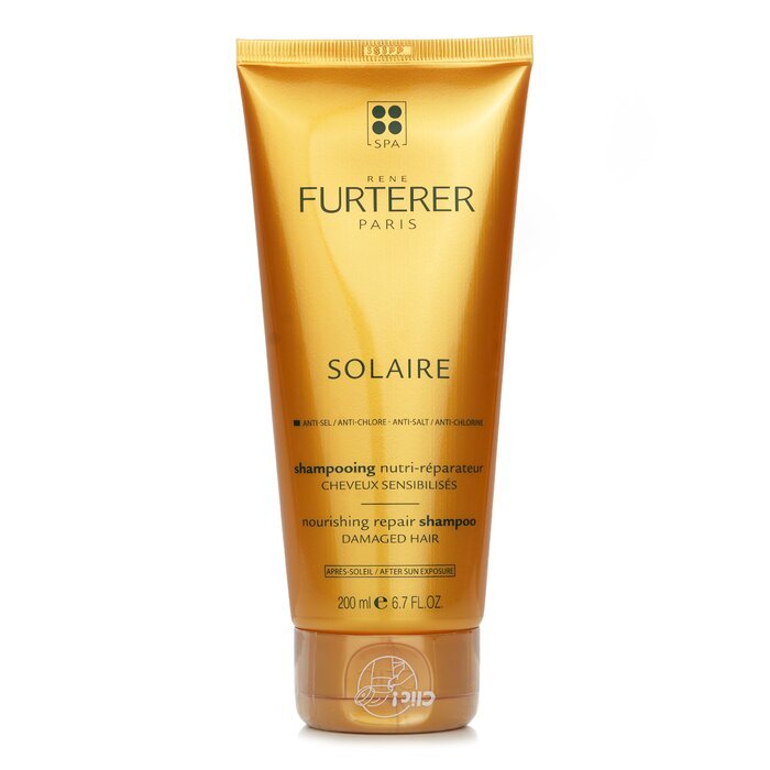 Rene Furterer Solaire Shampoo Nourishing Repair After Sun/damaged Hair 200ml
