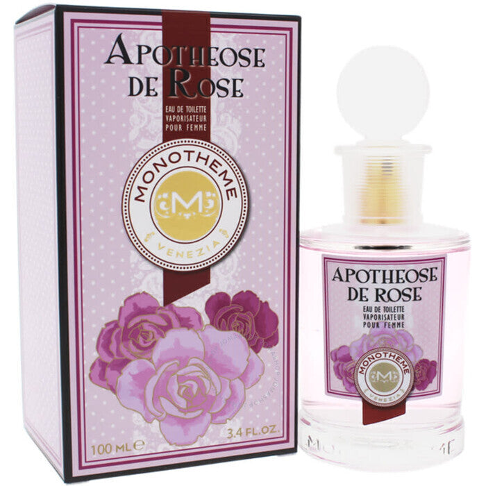 Monotheme Venezia Apotheosis De Rose Eau De Toilette 100ml