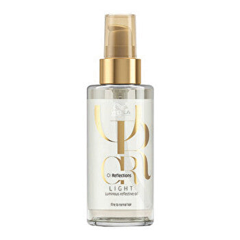 Wella Professional Oil Reflections Light Luminous Reflective Oil - Brightening Oil For Shine And Softness Of Hair 100ml