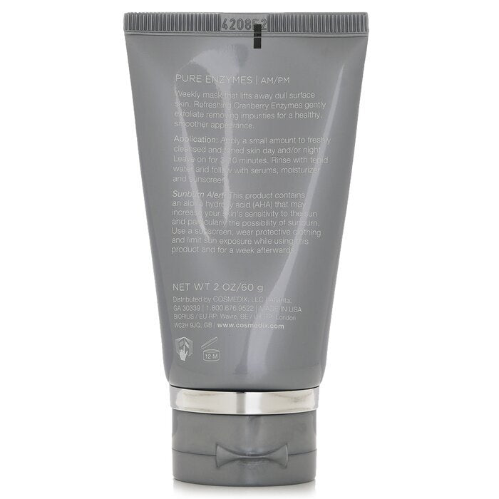 CosMedix Pure Enzymes Cranberry Exfoliating Mask 60g/2oz
