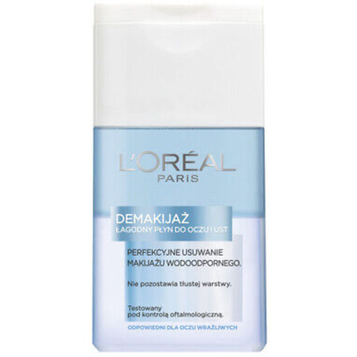 L´Oreal Eye & Lip Express Make-up Remover - Dvoufázový Odličovač K Odstranění Odolneho A Voděodolneho Make-upu 125ml