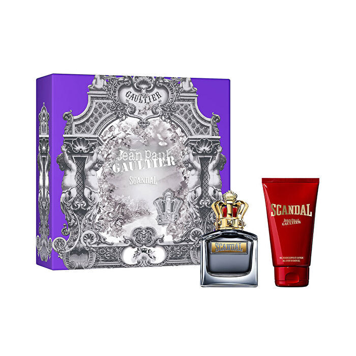 Jean Paul Gaultier Scandal Pour Homme Gift Set Eau De Toilette 50ml And Shower Gel 75ml 125ml