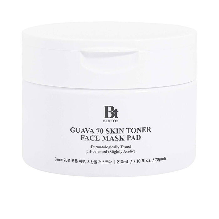 Benton Guava 70 Skin Toner Face Mask Pad 70 Pads 70piece