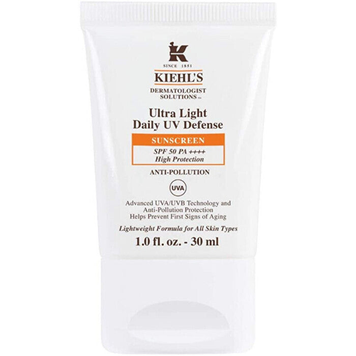Kiehls Ultra Light Daily Uv Defense Cream Spf 50 - Lehký Ochranný Pleťový Krem 30ml