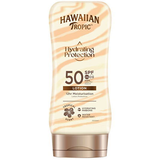Hawaiian Tropic Hydrating Protection Lotion Spf 50 180ml
