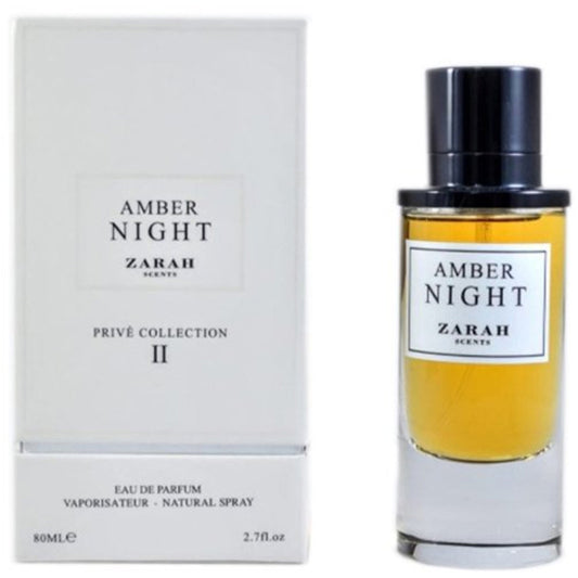 Zarah Amber Night Eau De Parfum 80ml