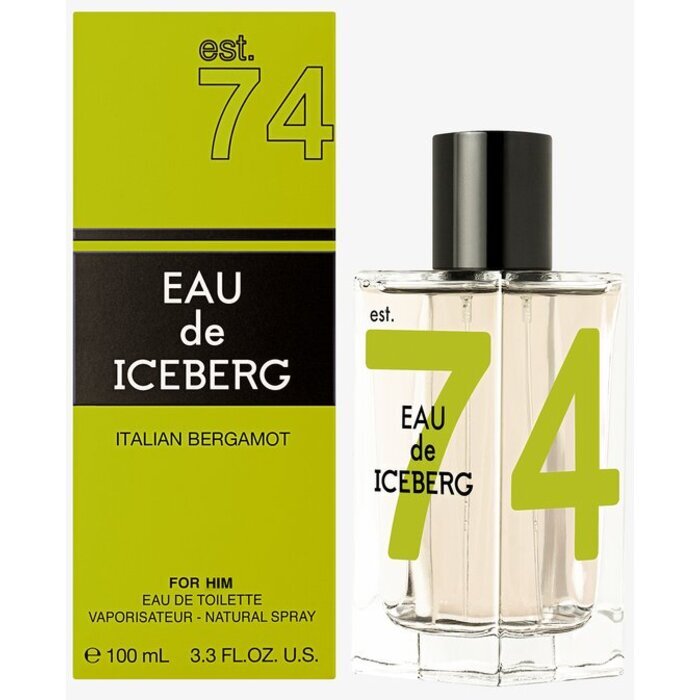Iceberg Eau De 74 Italian Bergamot Eau De Toilette 100ml
